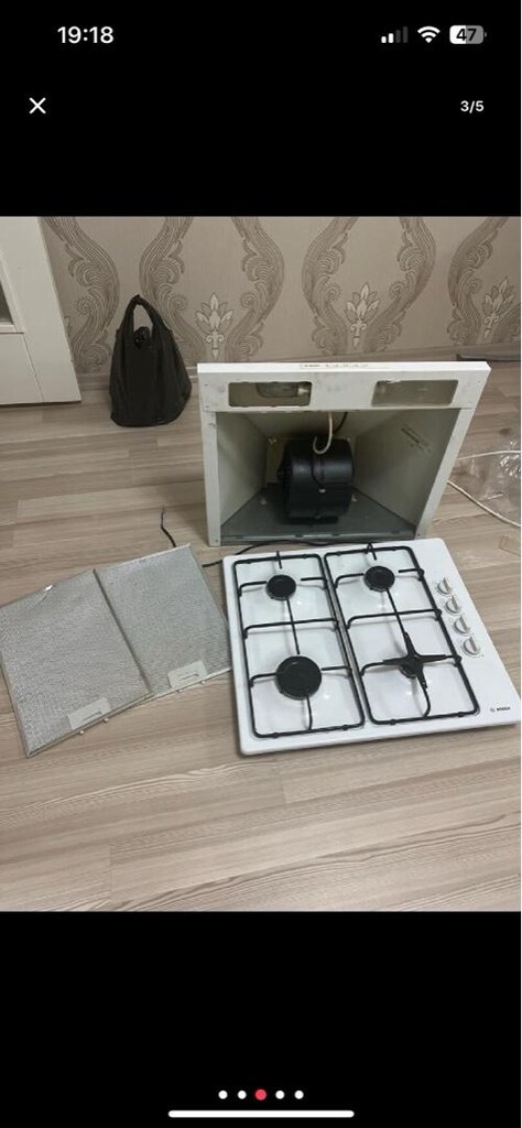 bosch ankastre set fırın ocak davlumbaz - 6