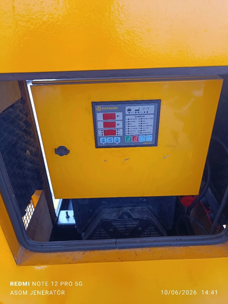 ASOM ORİJİNAL PERKİNS 46KVA FULL OTOMATİK DİZEL JENERATÖR KİRALIK - 5
