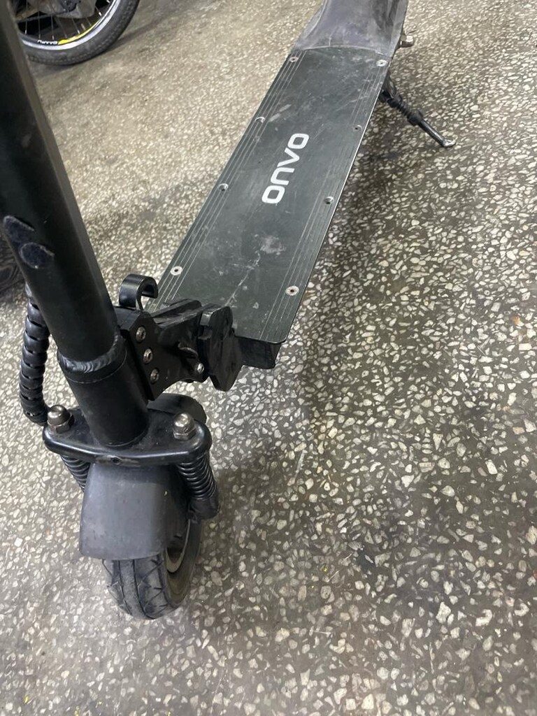 onvo 007 Scooter Pil sağlam elektrikli bisiklet takas olur - 4