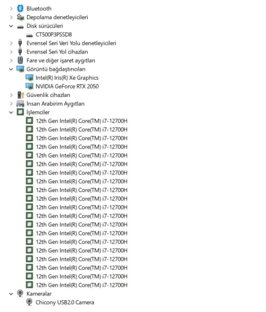 i7 12. Nesil Monster 24 GB RAM G@rantili oyun canavarı laptop - 9