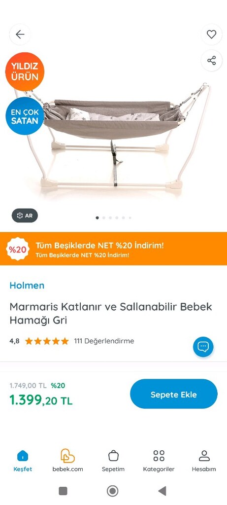 bebek hamağı - 4