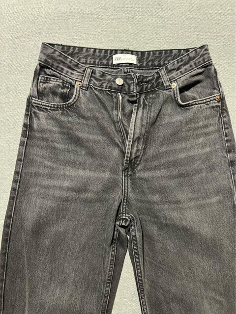 Zara trf high waist wide leg jeans