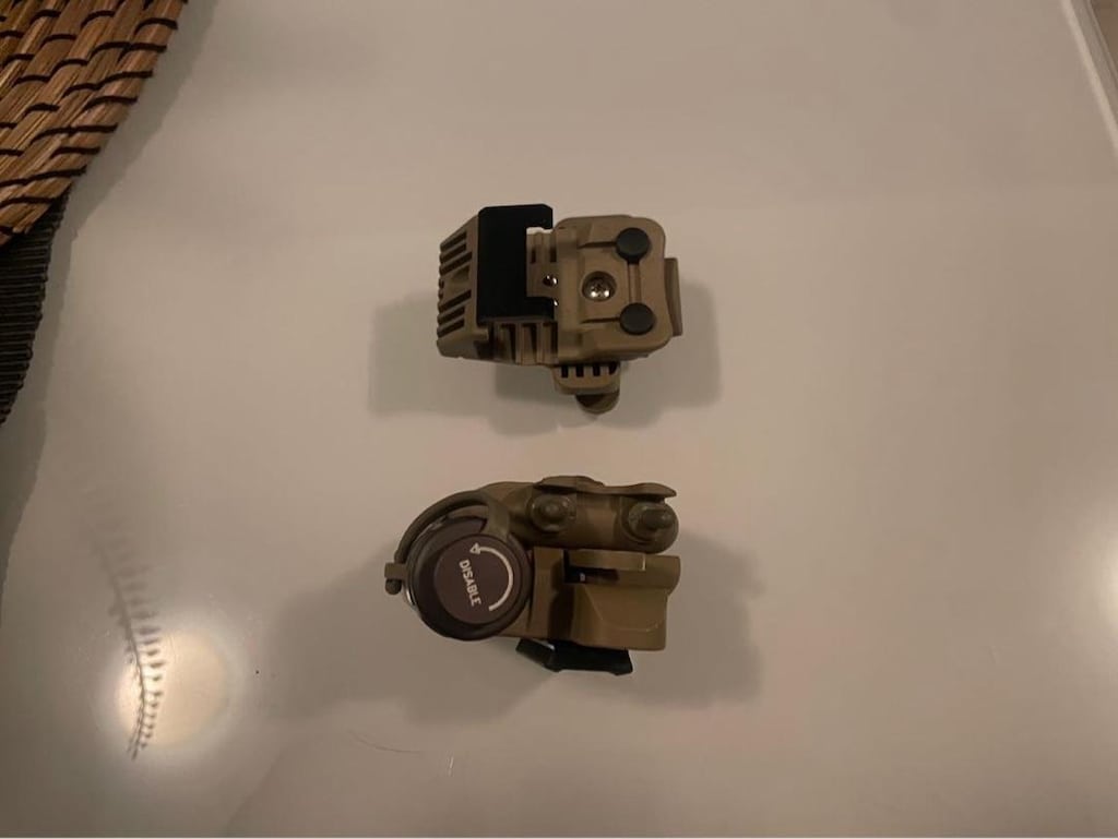 Surefire taktik başlık ışıldak fener. - 4