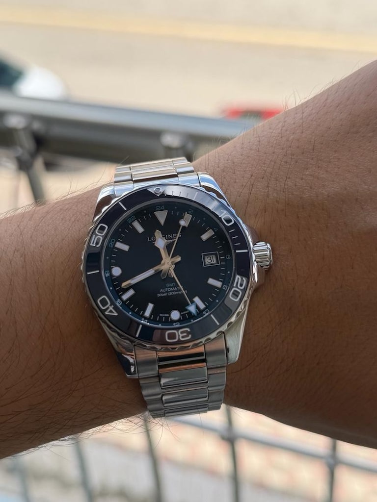 LONGINES GMT HYDROCONQUEST GARANTİLİ SIFIR KONDİSYON - 3