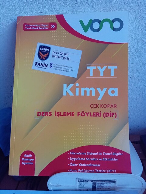SORU BANKASI TYT KİMYA TEST KITABI