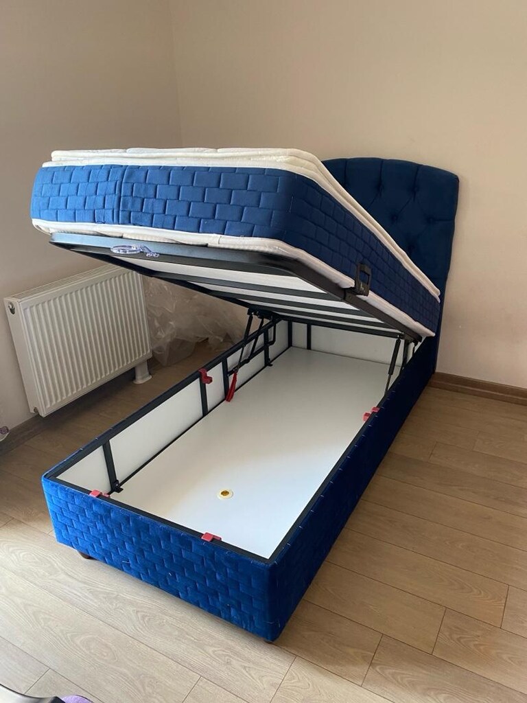 tek kişilik yatak baza başlık renk ve model var eve teslim abi kardeş - 4