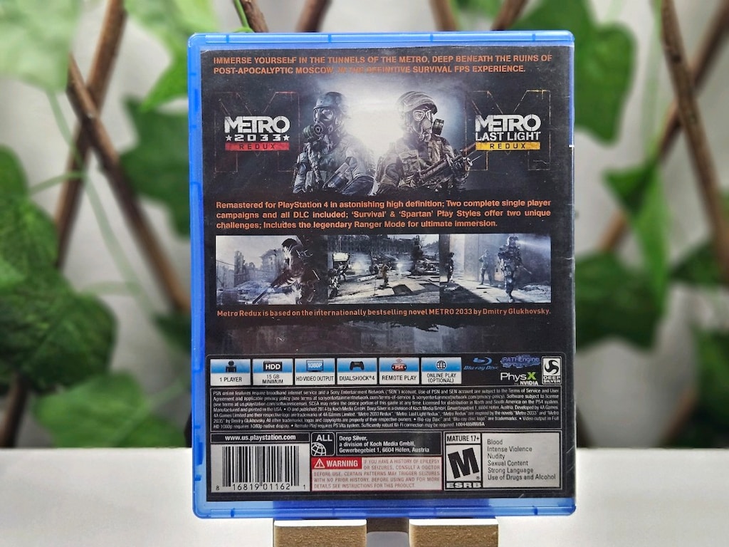 METRO REDUX PS4/PS5 OYUN - 2