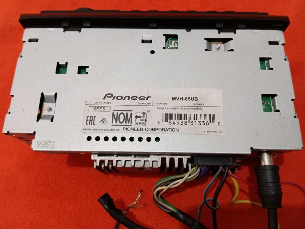 Pıoneer MVH-85UB USB/MP3 Çalar Oto Teyp - 5