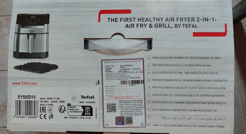 Tefal Easy Fry & Grill Precision+ 4.2L Hava Fritözü (Airfryer) - 3
