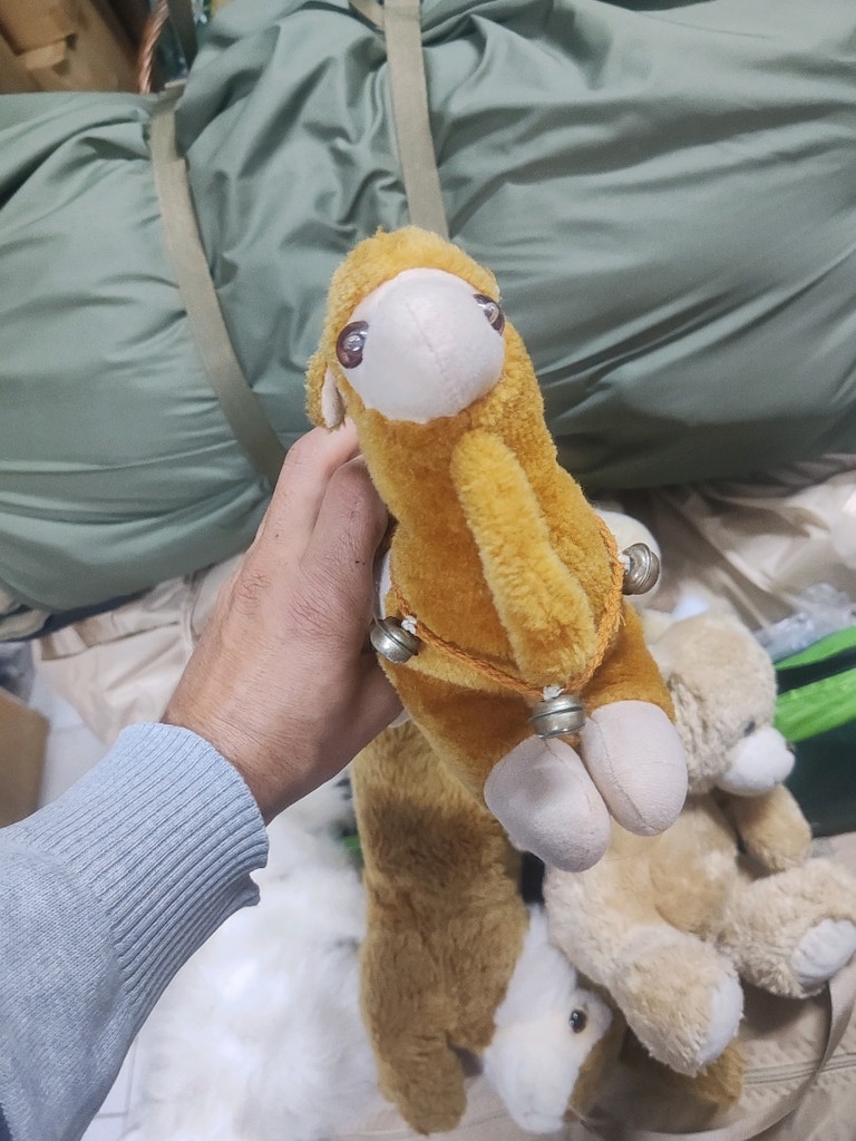 Kahverengi Beyaz Peluşlar - 4