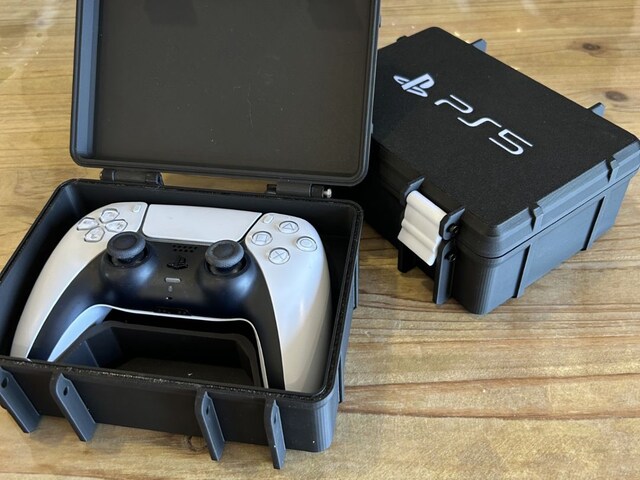 PS5 DualSense Kumanda Koruyucu Saklama Kutusu (USB Kablo Alanlı) – PS5