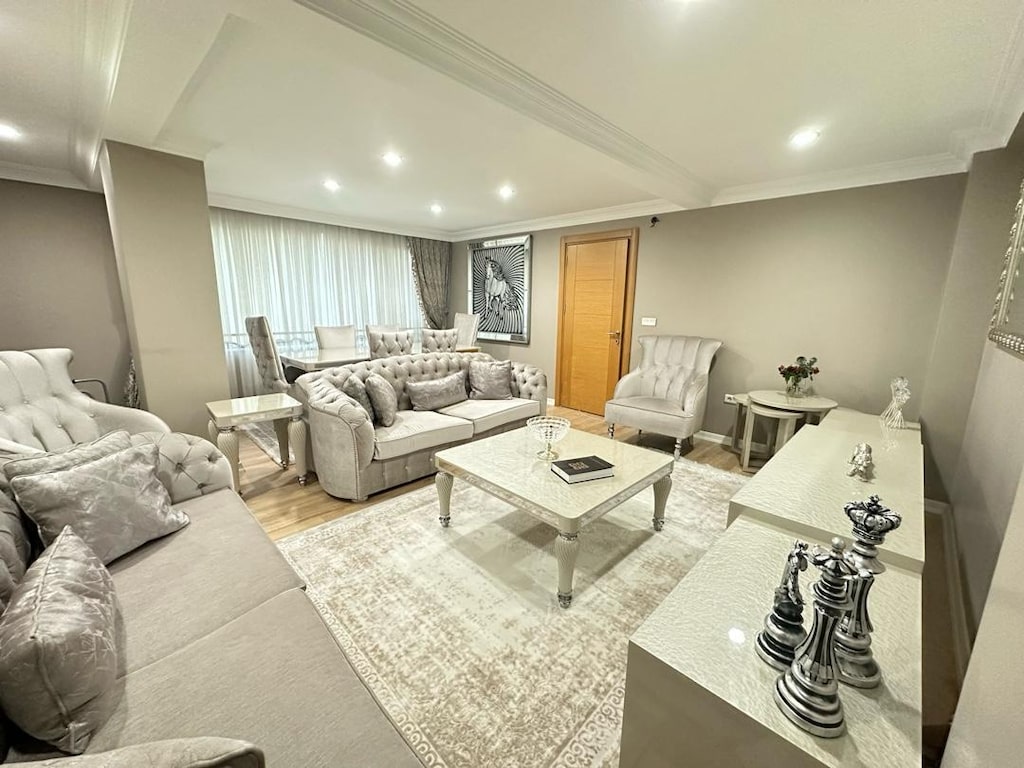 Lüks Avangart Komple Salon Takımı | %100 Yün Halılar Dahil | Kusursuz - 3