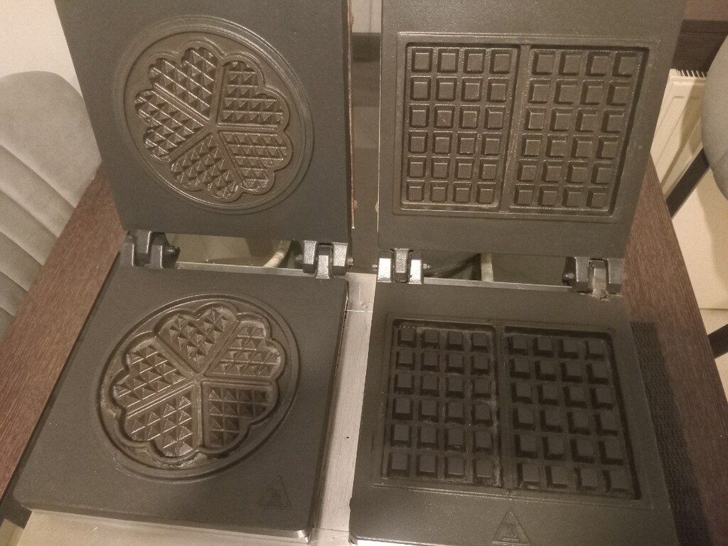 2 ay kullanılmıştır sanayi tipi waffle makinası - 2