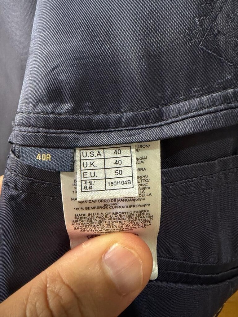 ipek yün karışımı brooks brothers ceket - 3