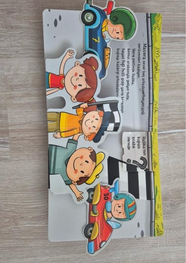 Pop-Up Maceracı Araçlar Çocuk Kitabı - 6