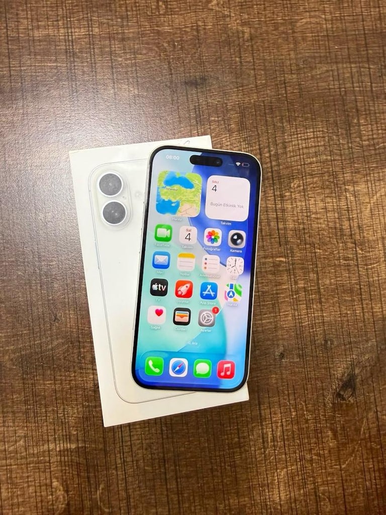 İPHONE 16 BEYAZ 256 GB - 3