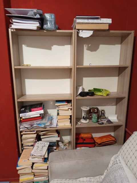 ikea kitaplıklar 4 adet