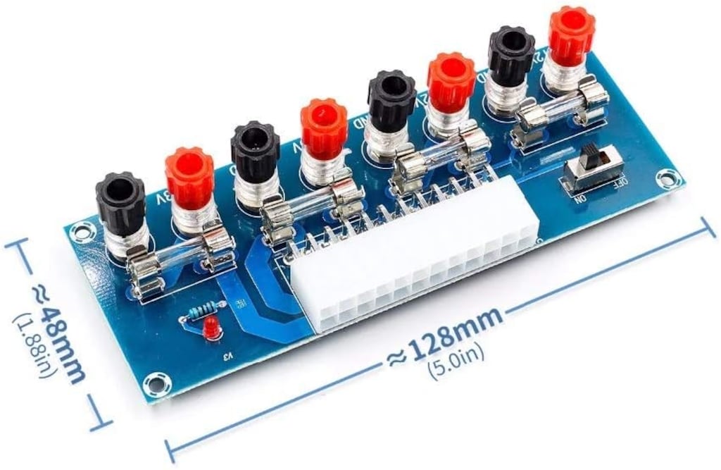 XH-M229 ATX Desktop 24 Pin Güç Kaynağı Dağıtım Modülü PSU Splitter - 4