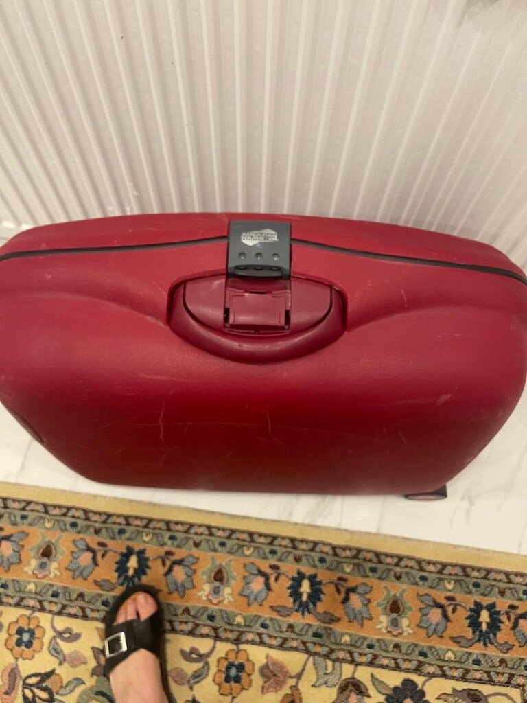 valiz bavul samsonite - 2