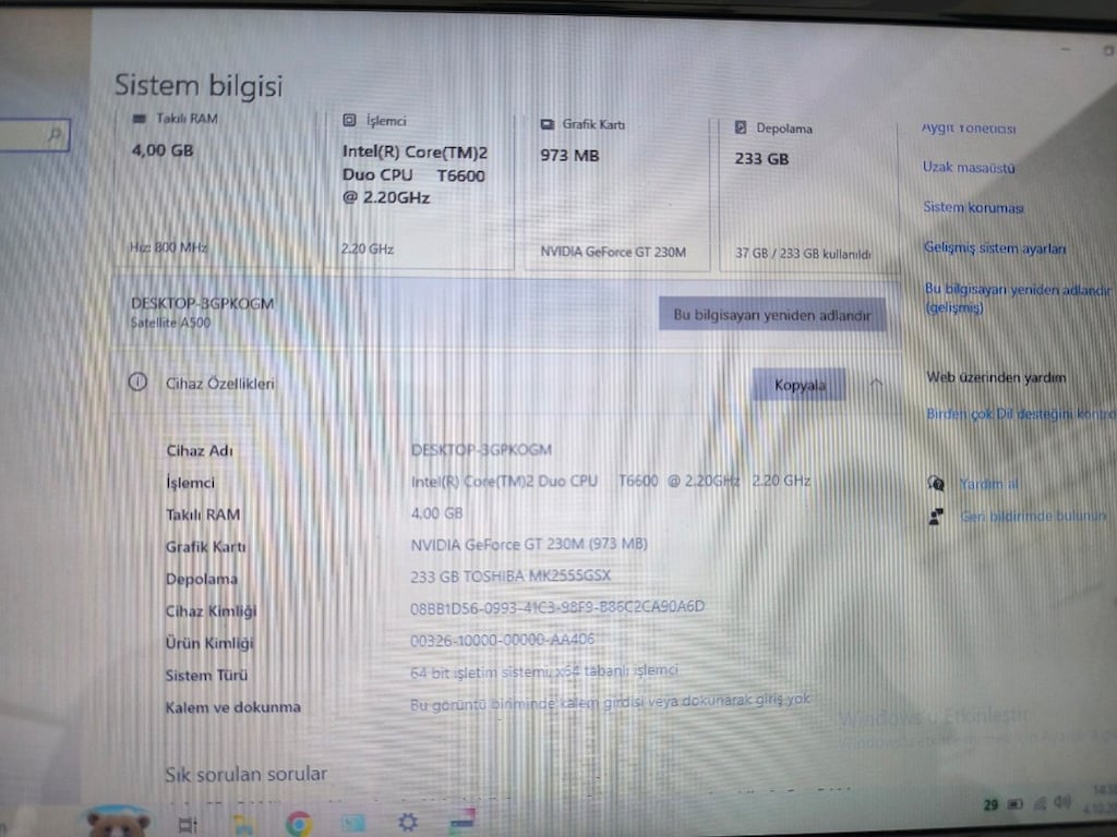 Toshiba laptop - 14