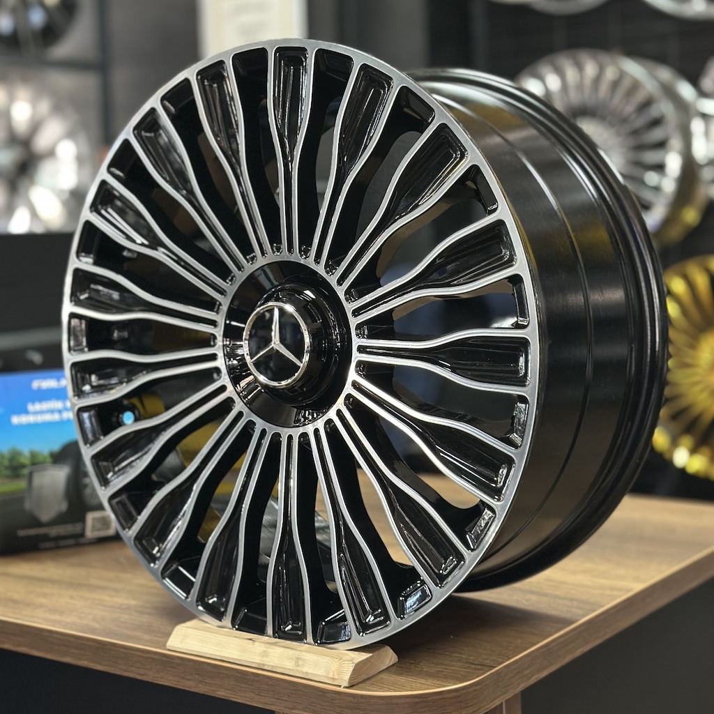 18 inç 5x112 Mercedes Maybach Jant Modeli 8-9 Offset Sıfır - 2