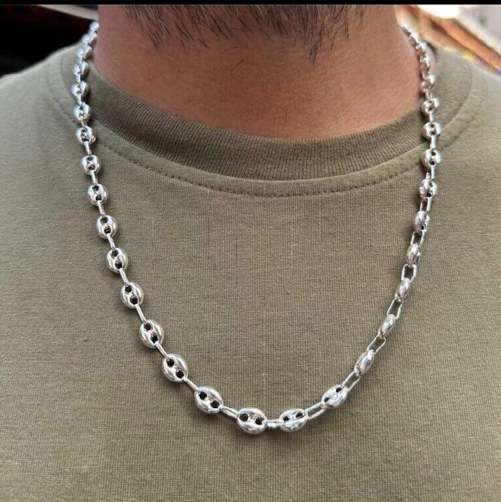 Gemici düğümü Unisex gümüş kolye - 2