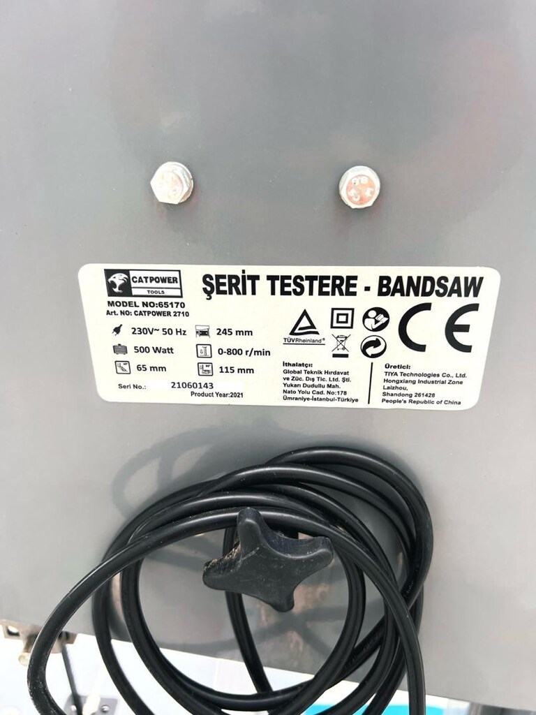 çatpower şerit testere makina 24 lik - 4