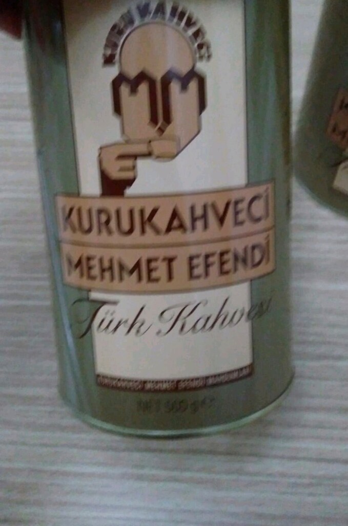 Kurukahveci Mehmet Efendi Boş kapaklı kutu 3 adet - 5
