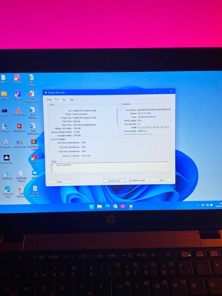 HP- İ7-16GB RAM-128GB SSD METAL KASA LAPTOP - 3