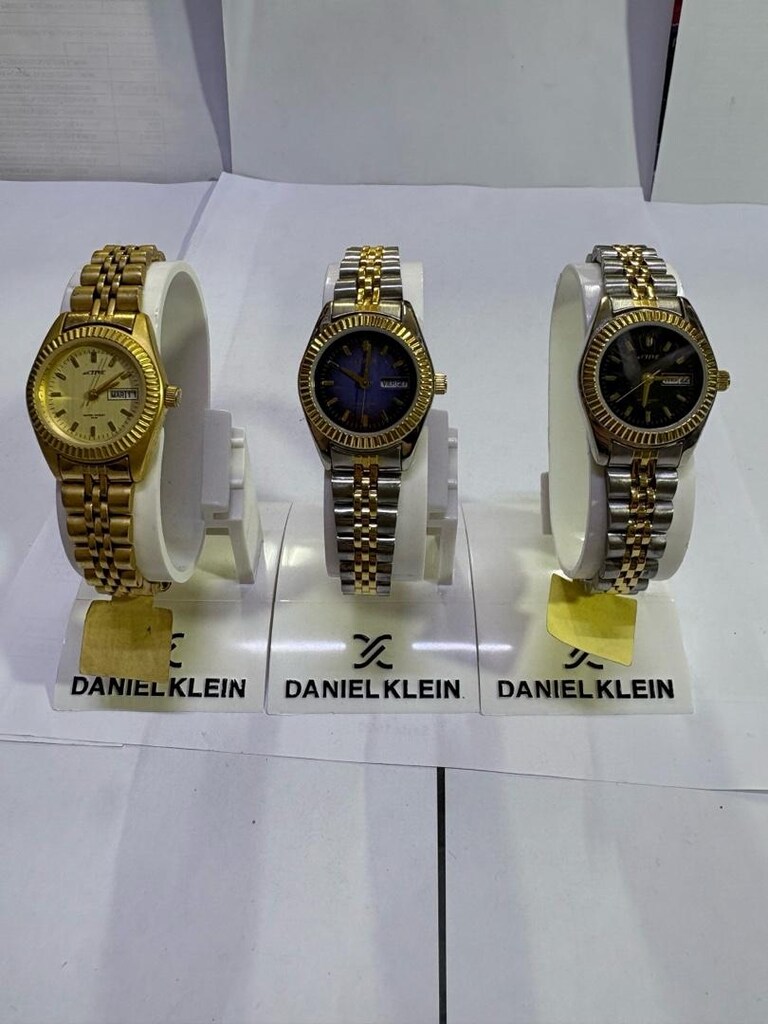 ACTIVE Gold Vintage Kadın Kol Saatleri – Gün/Ay Takvimli / Nadir Seri - 2