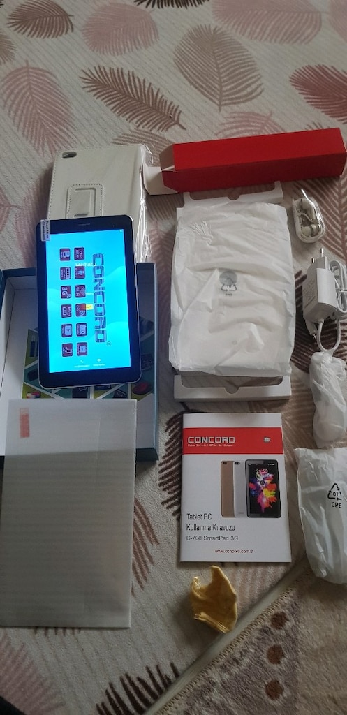 Concord sim kart li tablet sıfır kapalı kutusunda - 2