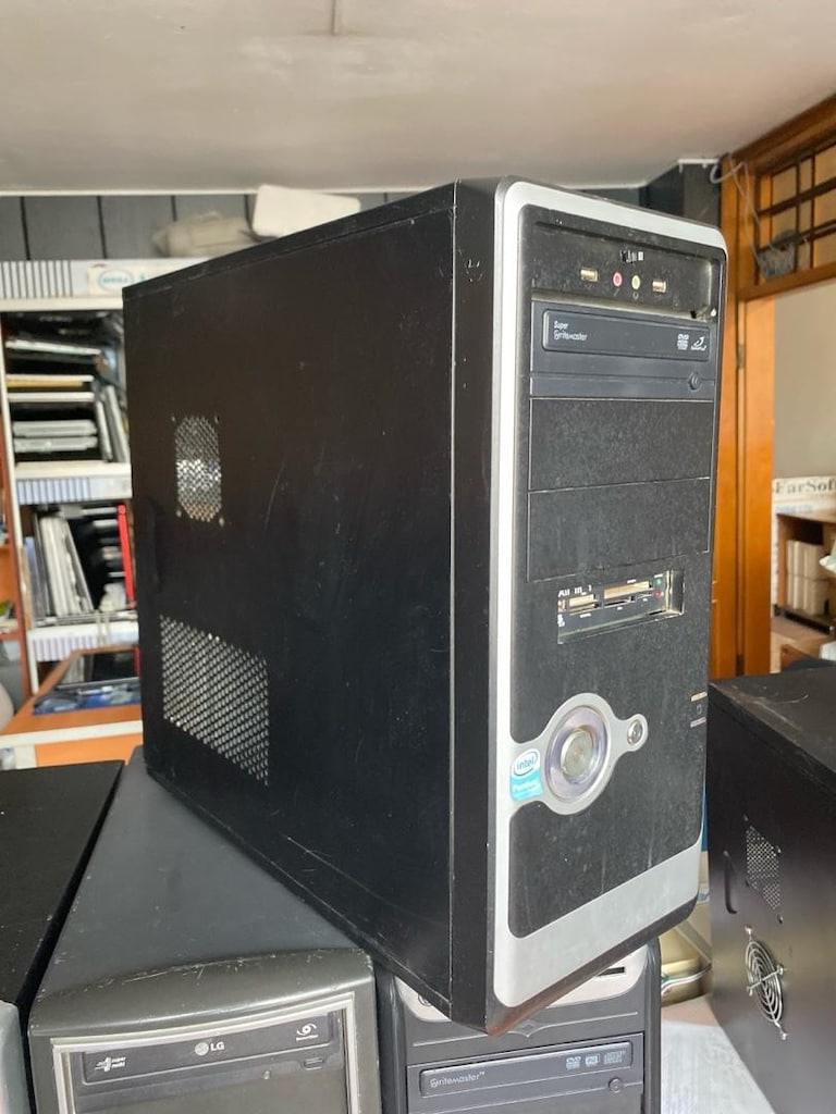 Masaüstü PC bilgisayarlar Boş PC Kasaları Aopen Powersaply Yok içi boş - 6