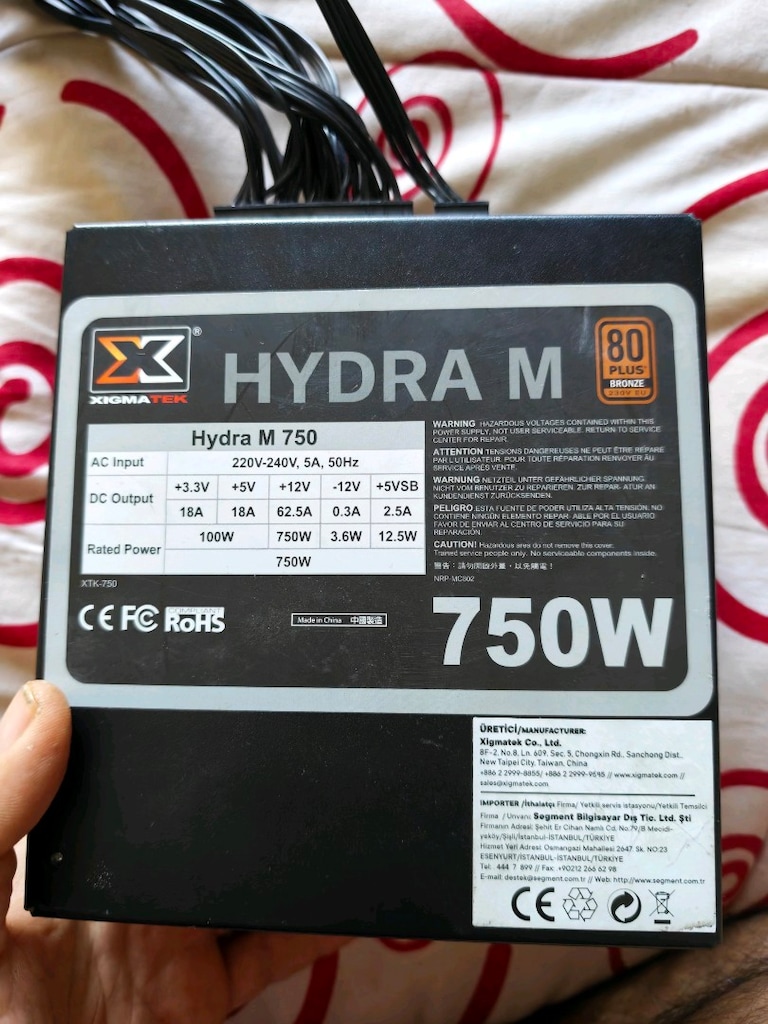 XİGMATEK 750 + 80 plus - 2
