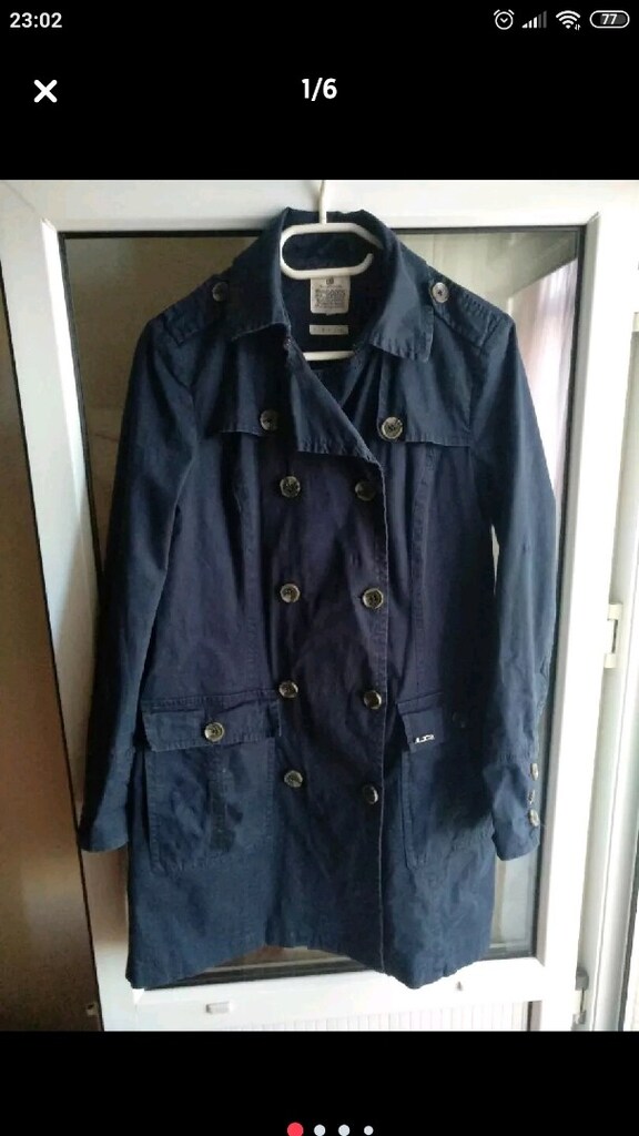 LTB TRENÇKOT YAĞMURLUK NAVY 38/M BEDEN