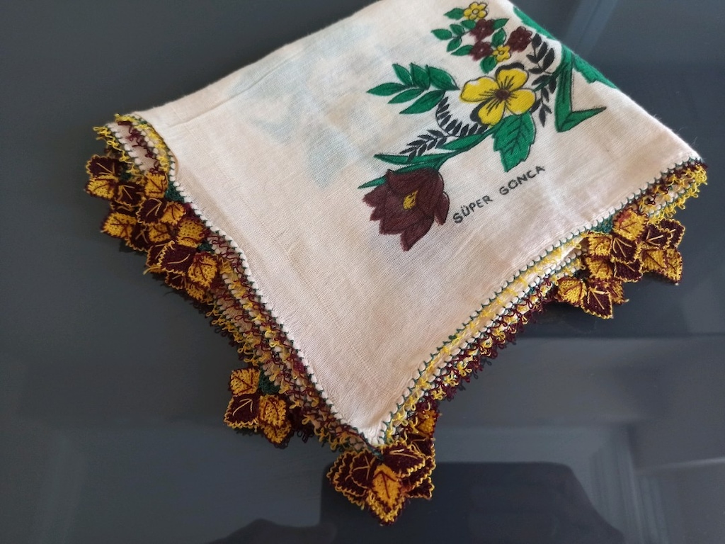 antika iğne oyalı yazmalar - 2