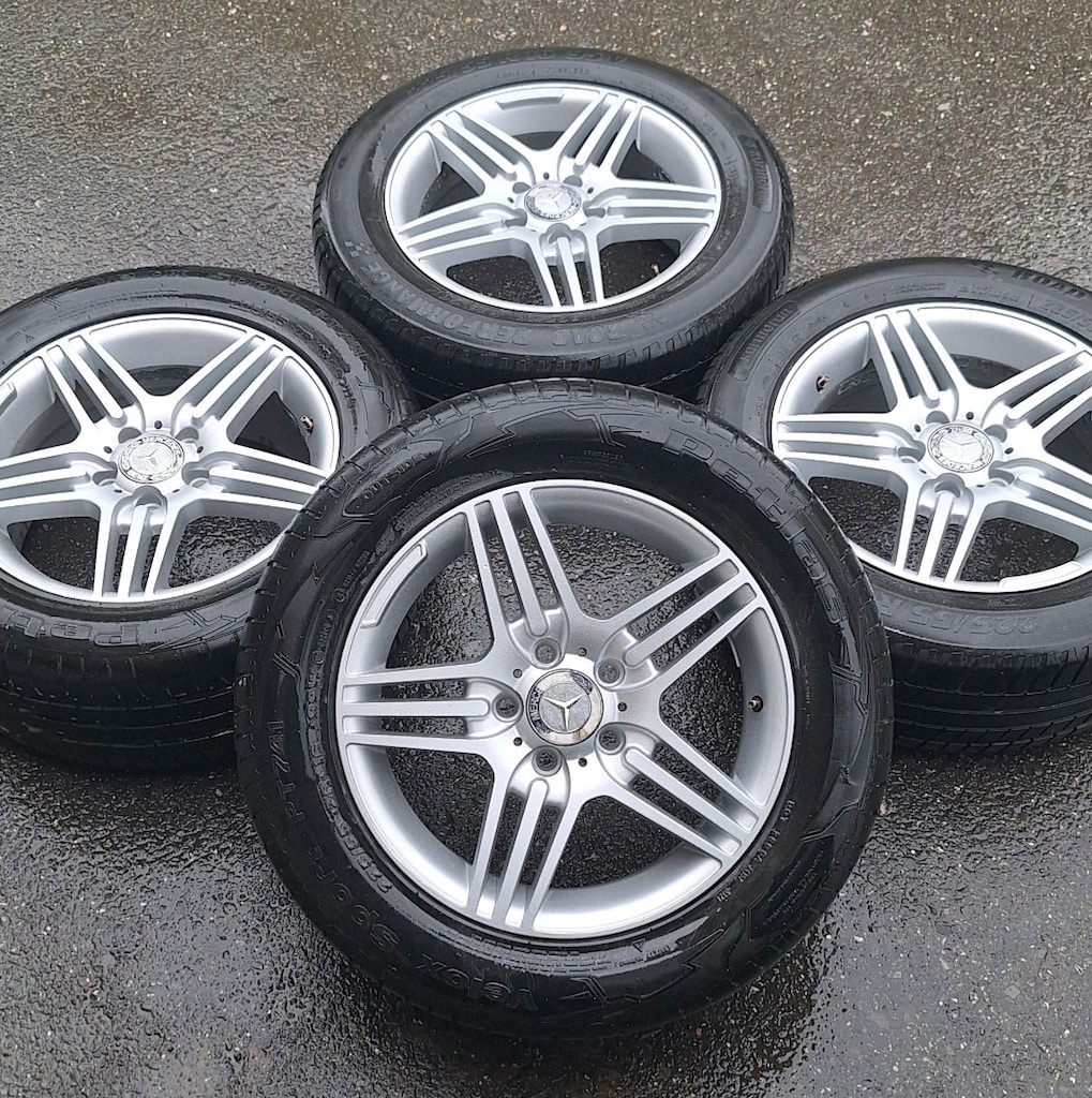225 55 16 MERCEDES VİTO JANT LASTİK TAKIMI MERCEDES VİTO PASSAT JETTA - 5