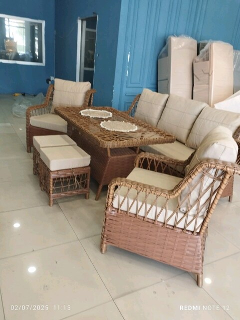 Bahçe balkon mobilya rattan takımı sıfır imalattan