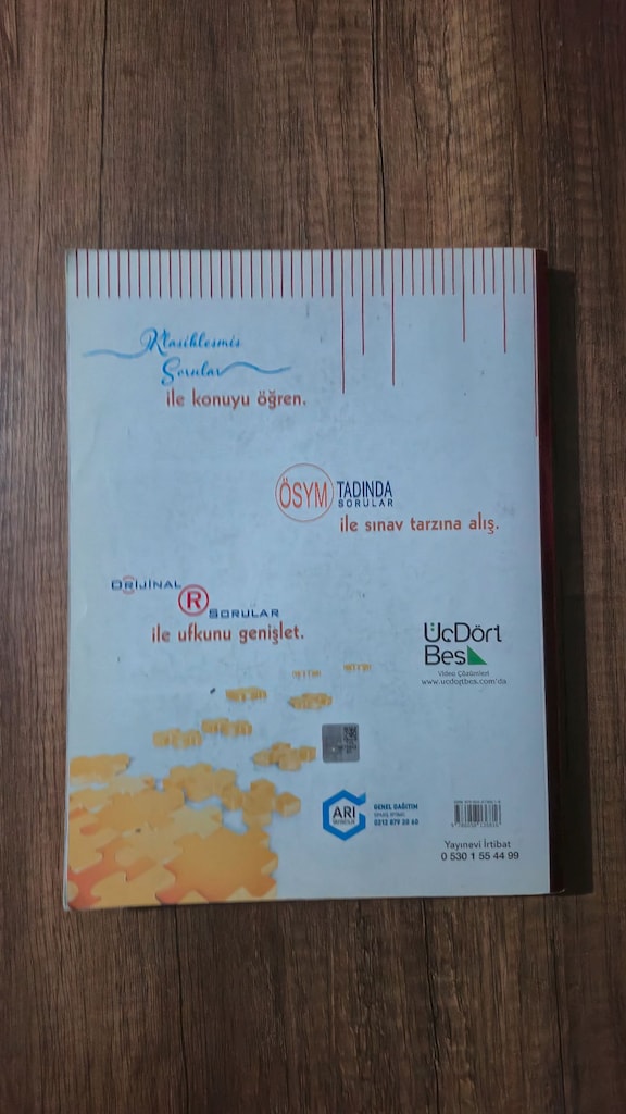 ÜçDörtBeş Yayınları AYT Matematik Soru Bankası - 2