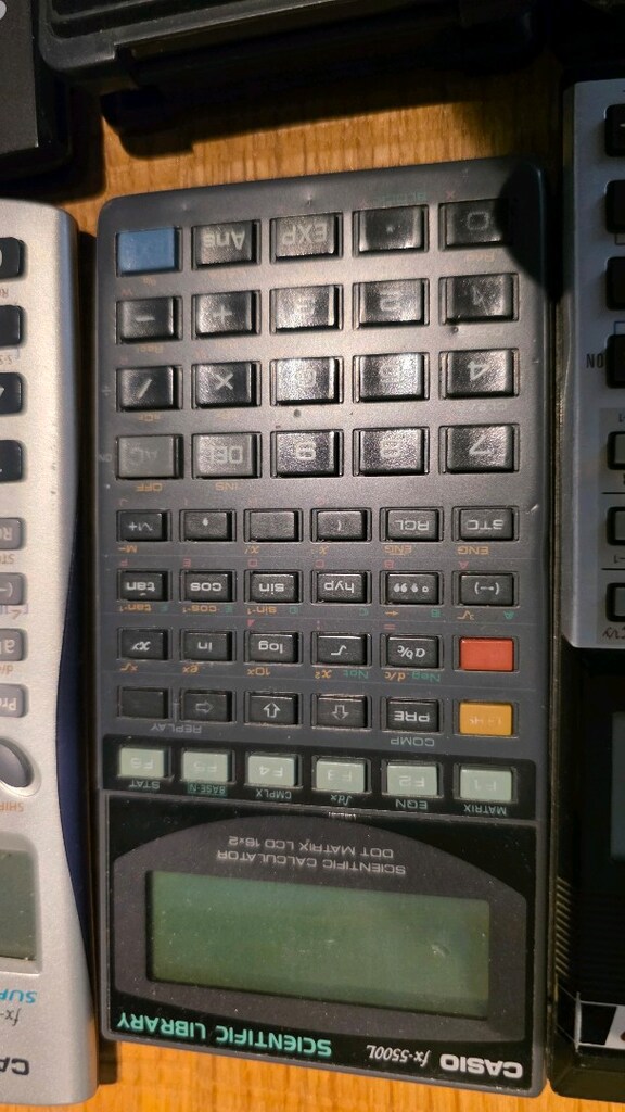 Casio bilimsel hesap makinesi, Açıklama oku - 6