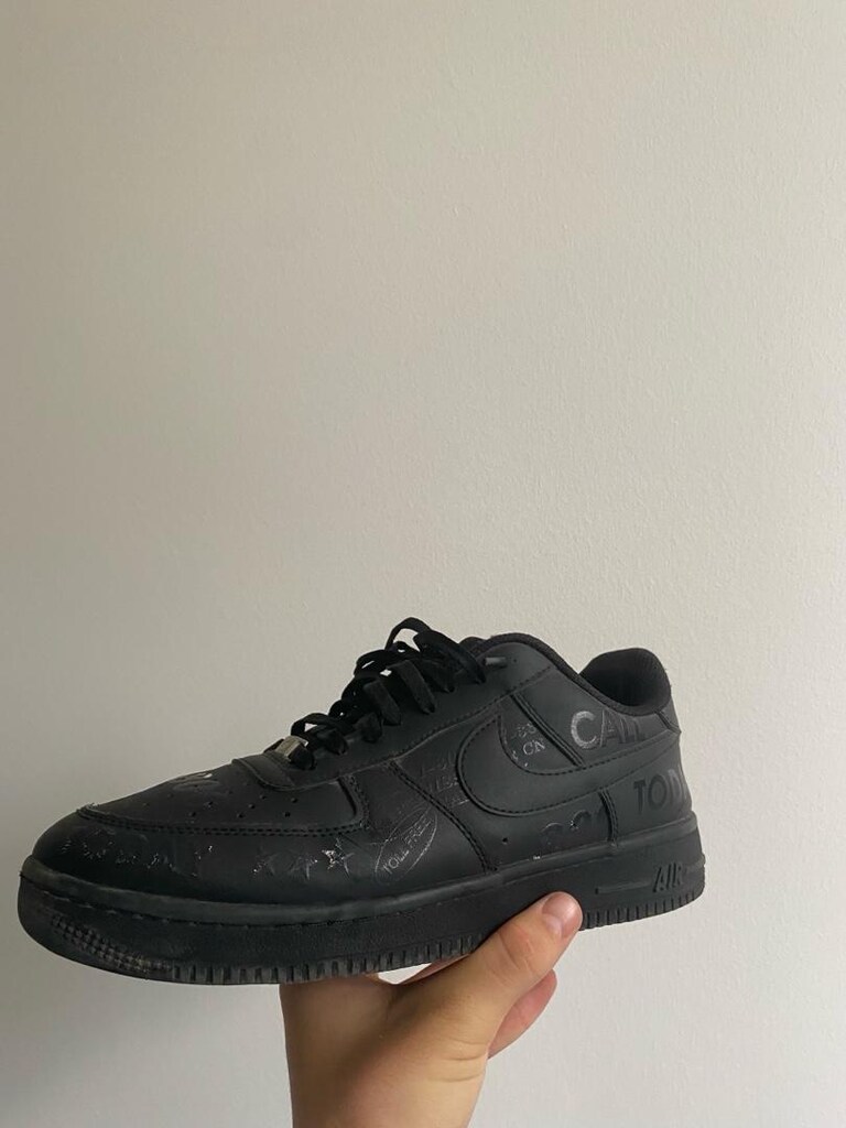Nike Air Force 1 siyah - 2