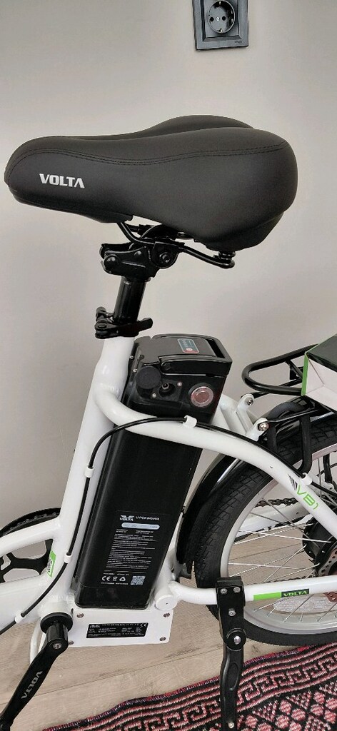Araba bagajına sığar Katlanır elektrikli bisiklet volta marka ince tek - 20