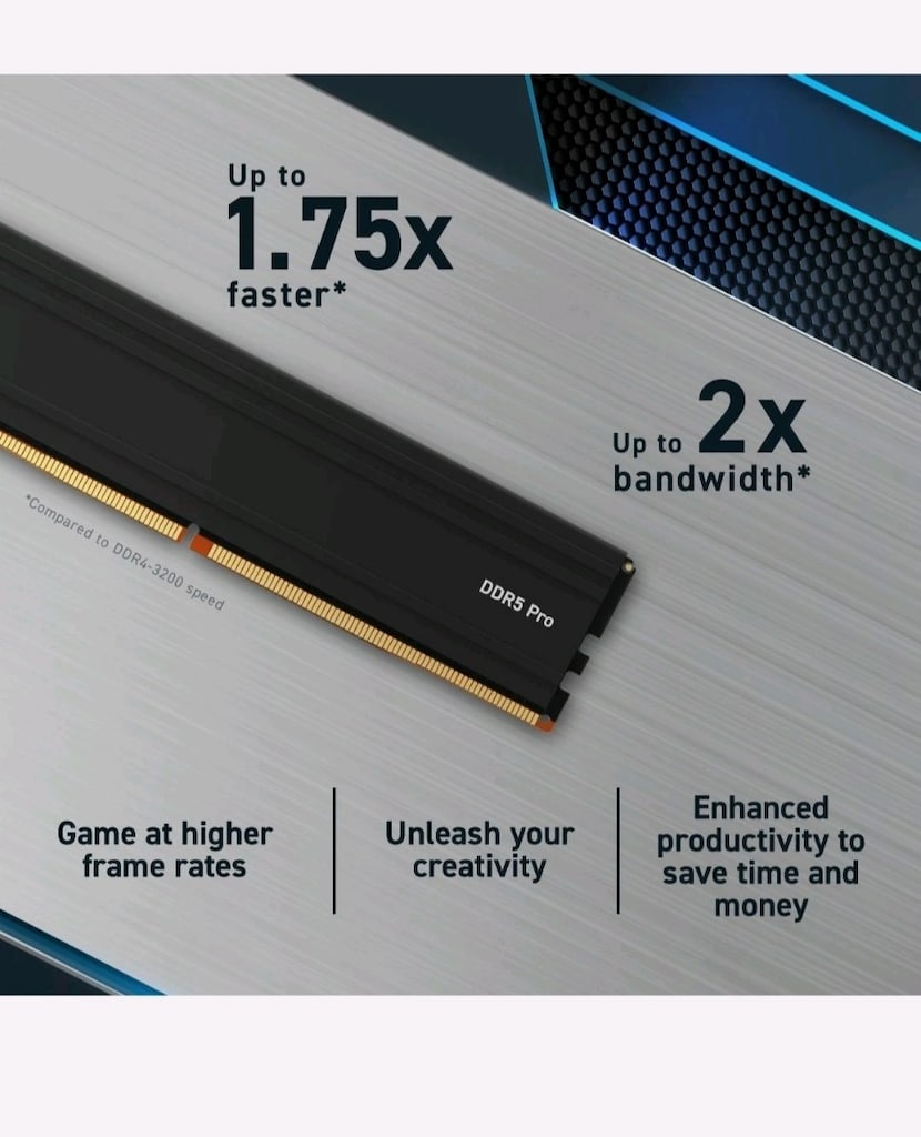 Crucial Pro 48GB DDR5-5600 MHz RAM SIFIR (Antalya Elden) - 8