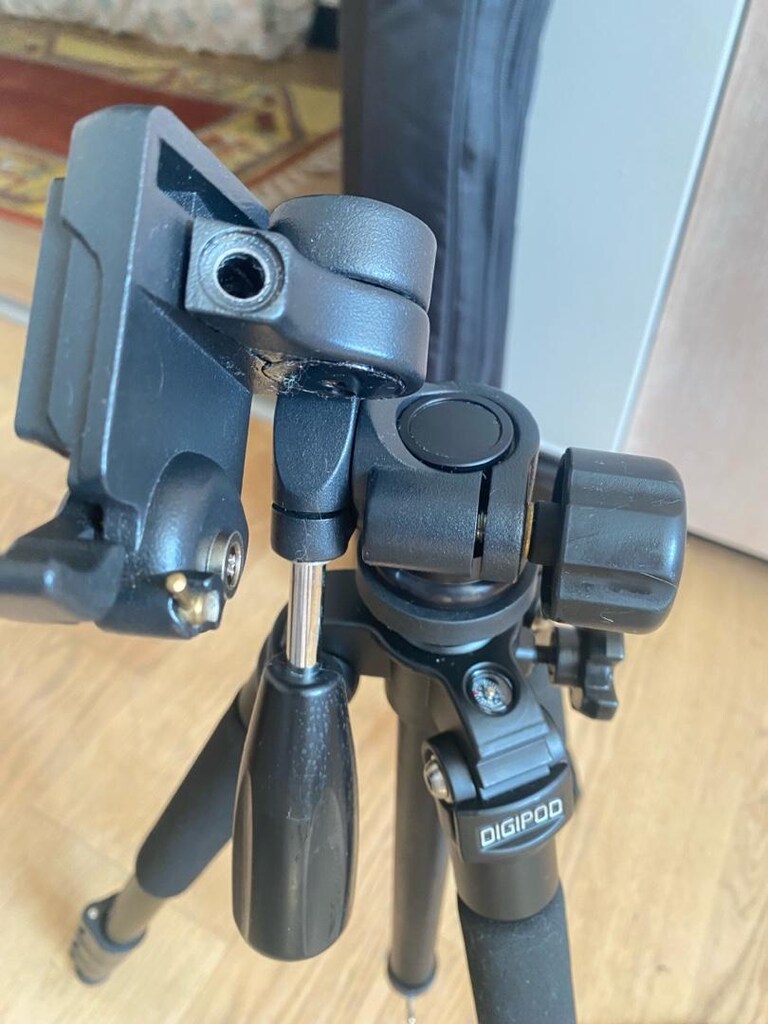 Digipod Siyah Seyahat Tripod - 6