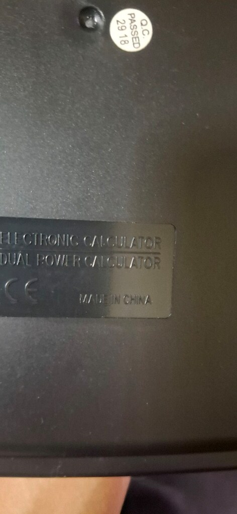 Hrsap makinesi;cıtıızenCT-912 model- 12 hane - 3