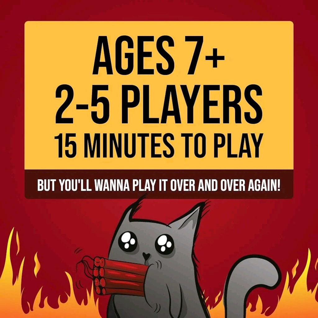 Exploding Kittens Kart Oyunu- Orijinal Sürüm - 2