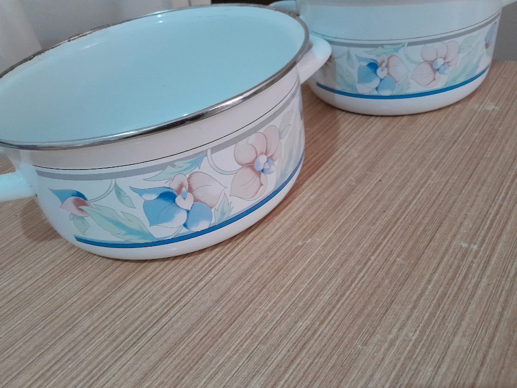 Tencere emaye wintice ikili birinin kapagi yok - 8