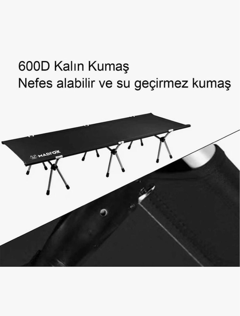 portatif kamp yatagı kampet - 3