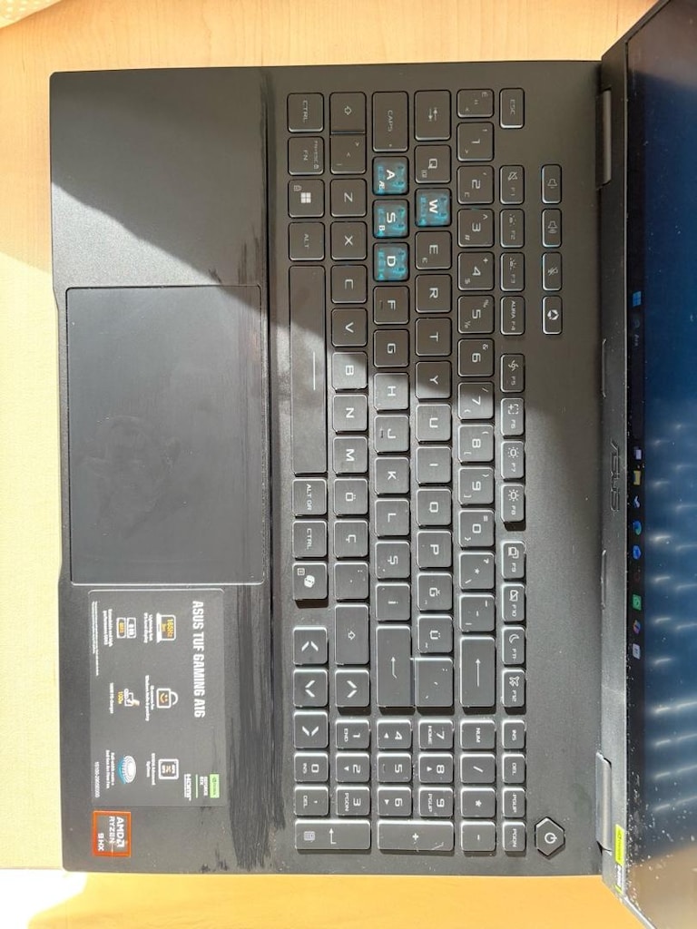Öğrenciden Asus TUF Gaming A16 - 12