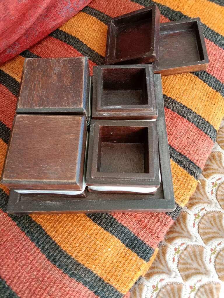 ahşap sofra baharatlığı - 2