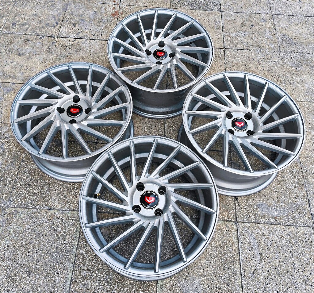 17 VOSSEN ÇELİK JANT TAKIMI 4.108 BİJON ÖN 7.5 ARKA 8.5 OFSET - 2